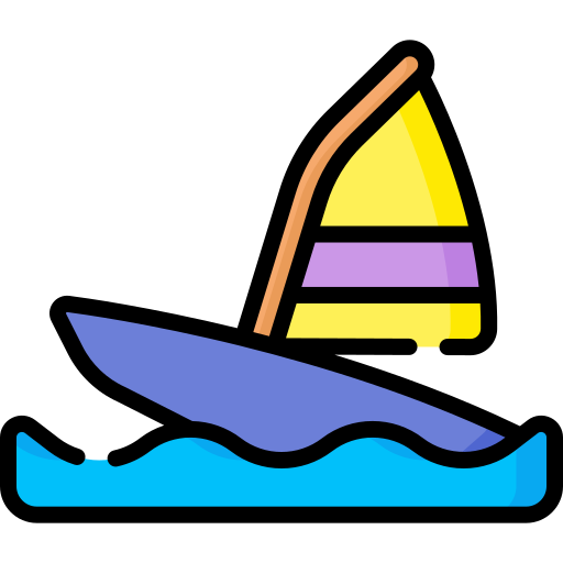 ウインドサーフィン Special Lineal color icon