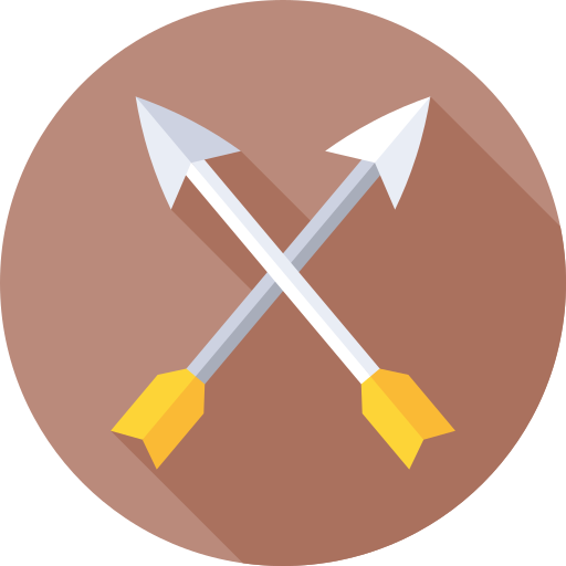 矢 Flat Circular Flat icon