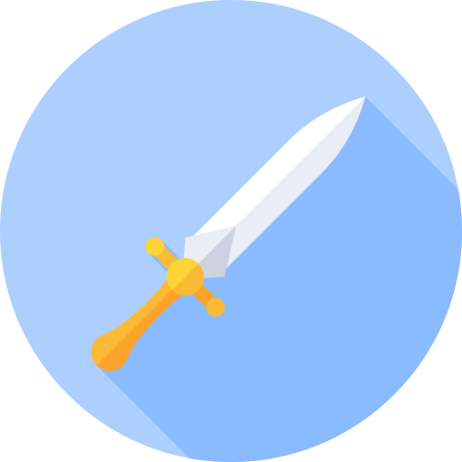 검 Flat Circular Flat icon