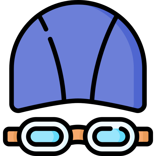 水泳帽 Special Lineal color icon