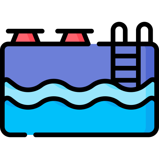Swimming pool Special Lineal color icon