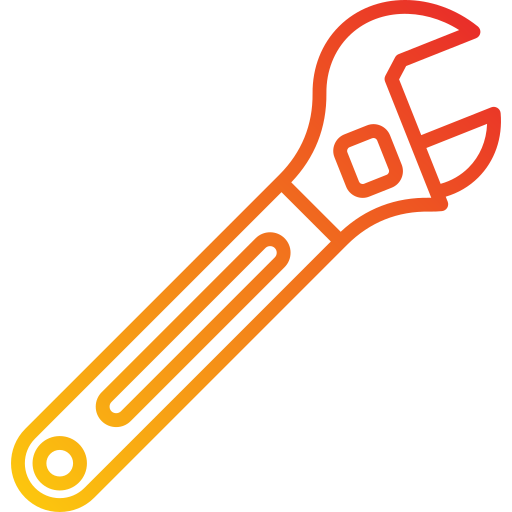 Adjustable wrench Generic Gradient icon