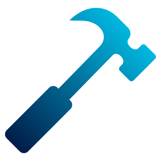 Hammer Generic Flat Gradient icon