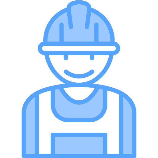 Labor man Generic Blue icon