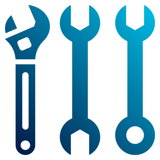 narzędzie klucza Generic Flat Gradient ikona