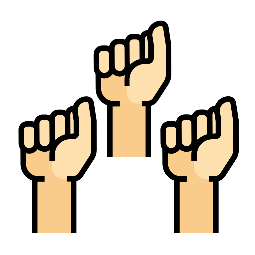 Protest Generic Outline Color icon