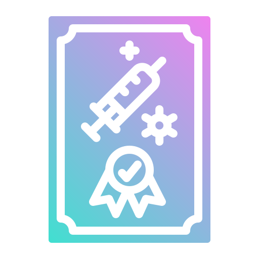 Ärztliches attest Generic Flat Gradient icon