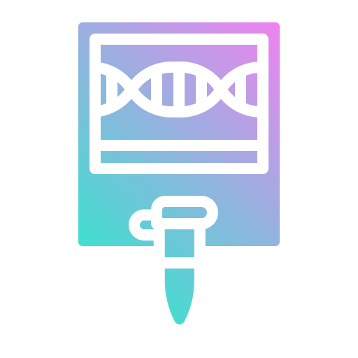 prueba pcr Generic Flat Gradient icono