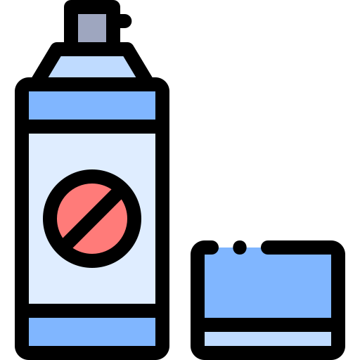 防虫剤 Detailed Rounded Lineal color icon