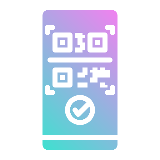 código qr Generic Flat Gradient icono