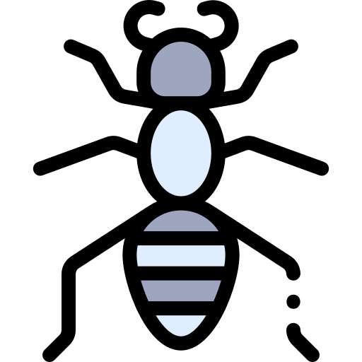mrówka Detailed Rounded Lineal color ikona
