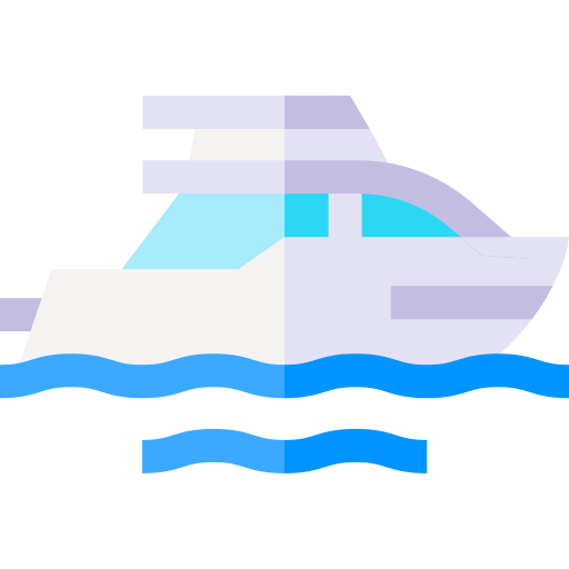 yacht Basic Straight Flat icon