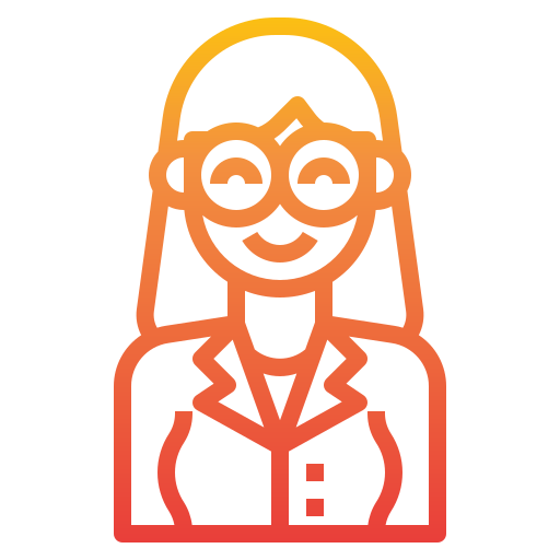 Businesswoman itim2101 Gradient icon
