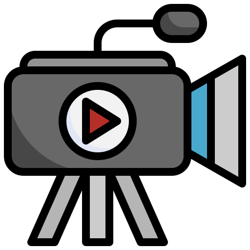caméra vidéo Surang Lineal Color Icône