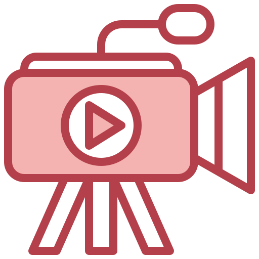 Video camera Surang Red icon
