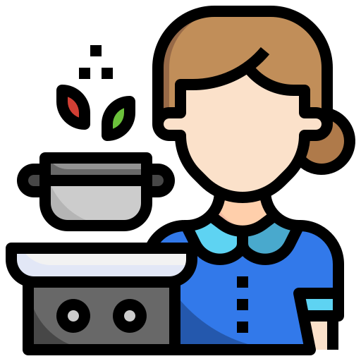 Cooking Surang Lineal Color icon