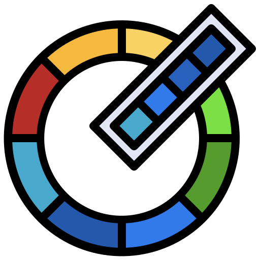 palette dei colori Surang Lineal Color icona