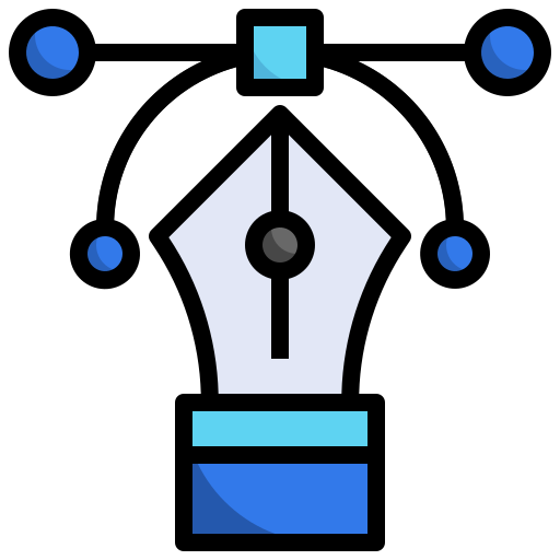 vector Surang Lineal Color icono