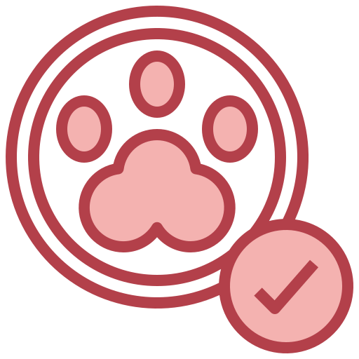 Pet friendly Surang Red icon