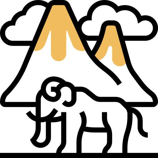 prehistórico Meticulous Yellow shadow icono