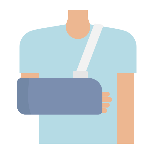 Broken arm Generic Flat icon