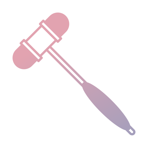 Reflex hammer Generic Flat Gradient icon