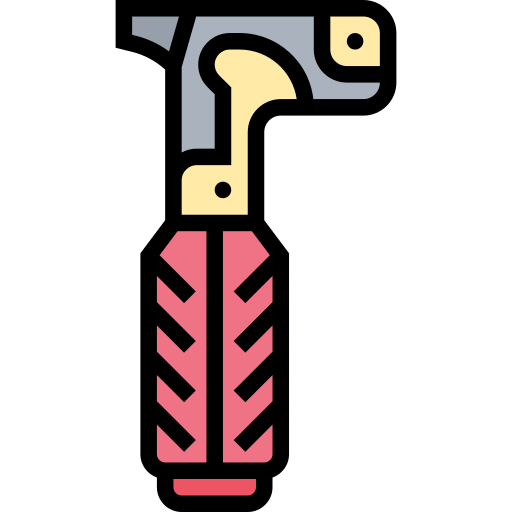 Hammer Meticulous Lineal Color icon