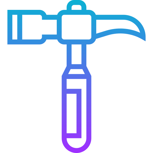 hammer Meticulous Gradient icon