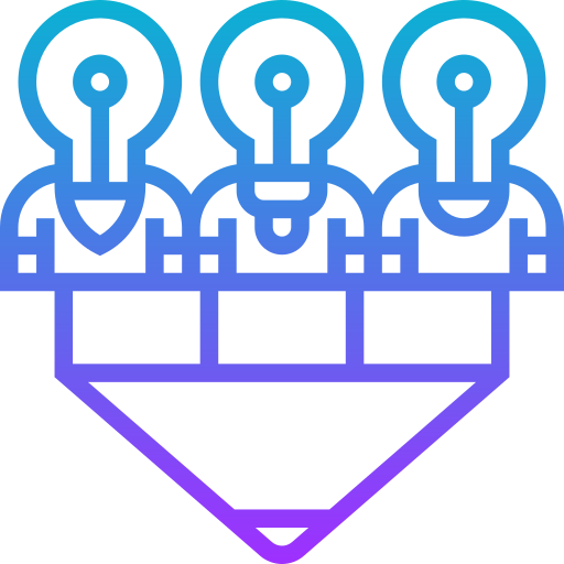 Brainstorming Meticulous Gradient icon