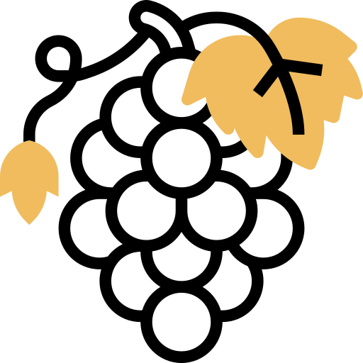 uvas Meticulous Yellow shadow icono
