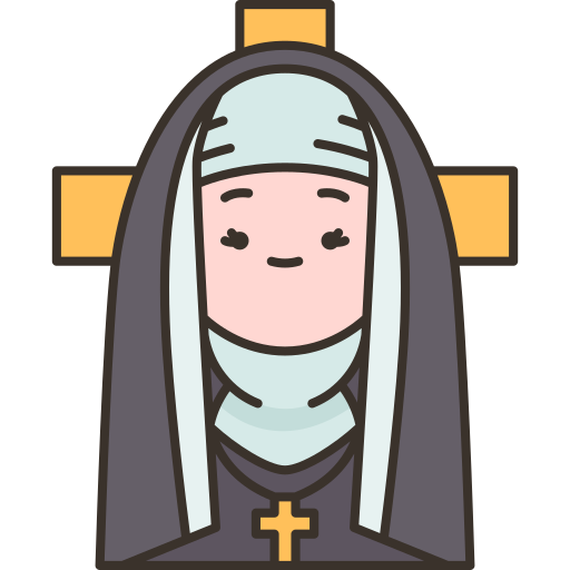 Nun Amethys Design Lineal Color icon