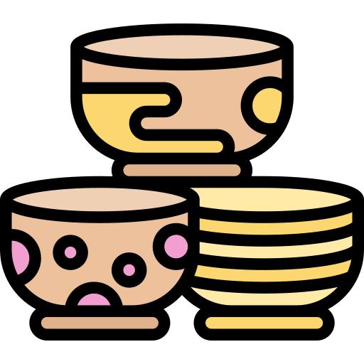Soup bowl Meticulous Lineal Color icon