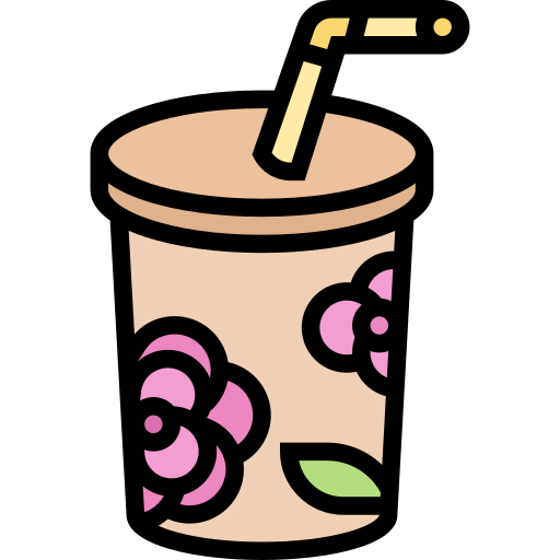 Paper cup Meticulous Lineal Color icon
