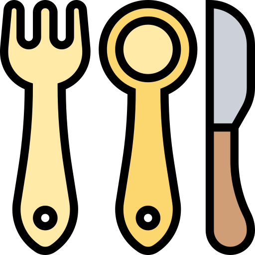 Cutlery Meticulous Lineal Color icon