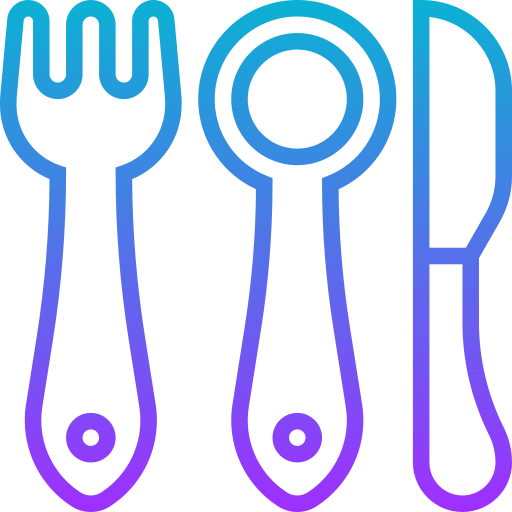 Cutlery Meticulous Gradient icon