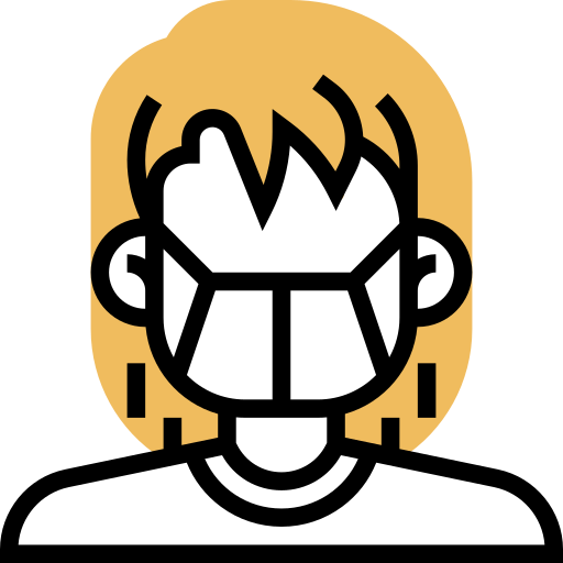 máscara Meticulous Yellow shadow icono