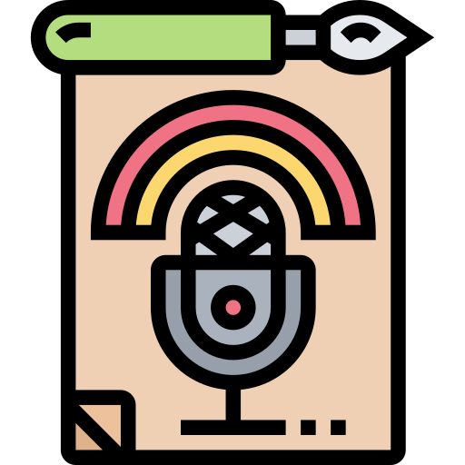 podcast Meticulous Lineal Color icon
