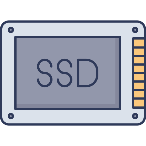 ssd-festplatte Dinosoft Lineal Color icon