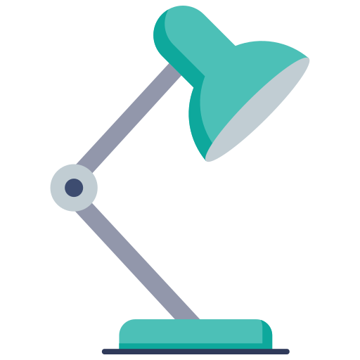 lámpara de mesa Dinosoft Flat icono