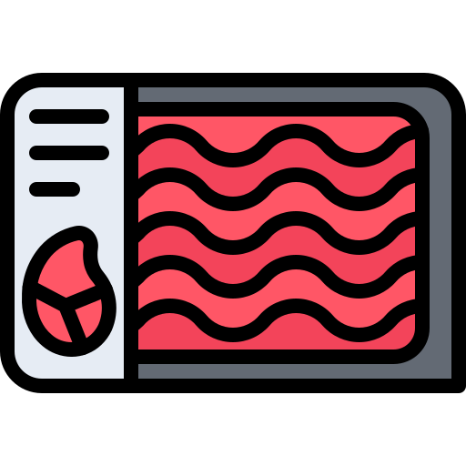 Ground meat Coloring Color icon