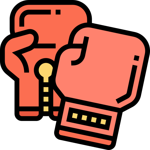 Boxing gloves Meticulous Lineal Color icon