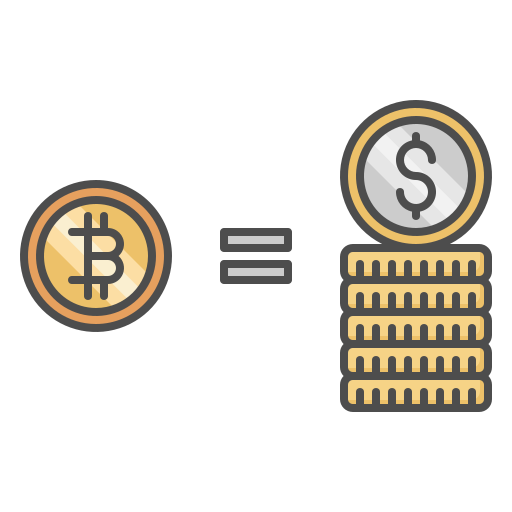 bitcoin Generic Outline Color Icône