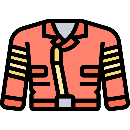 chaqueta de cuero Meticulous Lineal Color icono