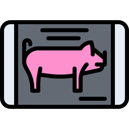 Pork Coloring Color icon