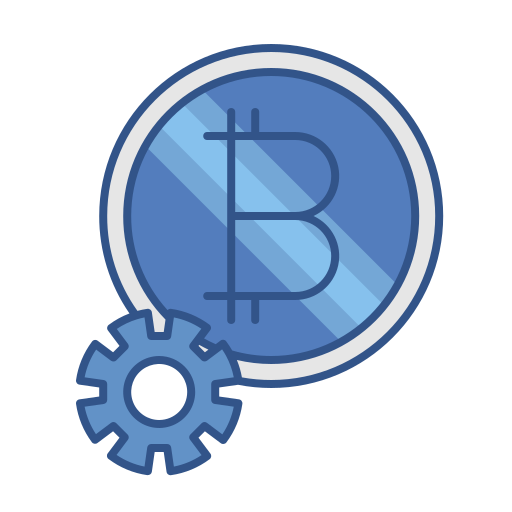 bitcoin Generic Outline Color icon