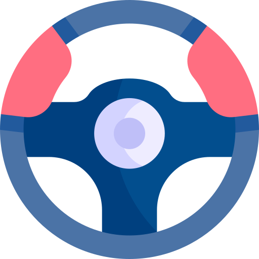 volante Kawaii Flat icono