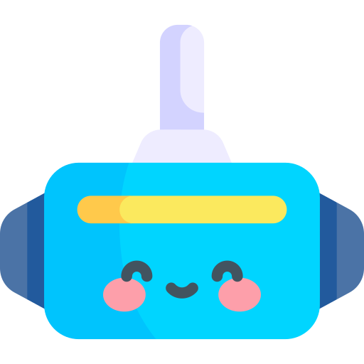 Vr glasses Kawaii Flat icon