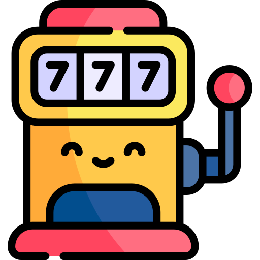 Slot machine Kawaii Lineal color icon