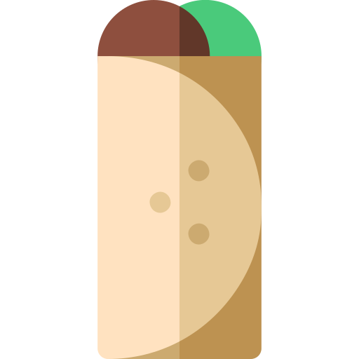 shawarma Basic Rounded Flat ikona