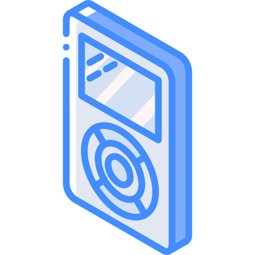 ipod Basic Miscellany Blue Icône